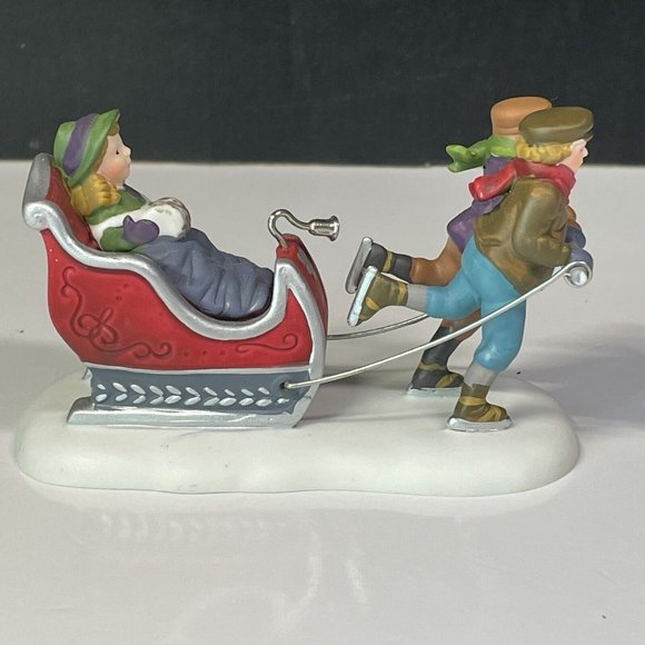 Department 56 - Winter Sleighride - Heritage Collection Sleigh Ride 5825-4 - Picture 1 of 8